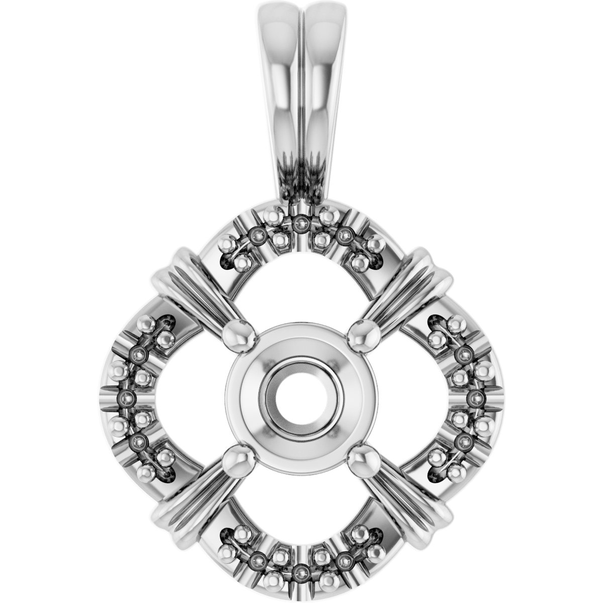 Halo-Style Pendant