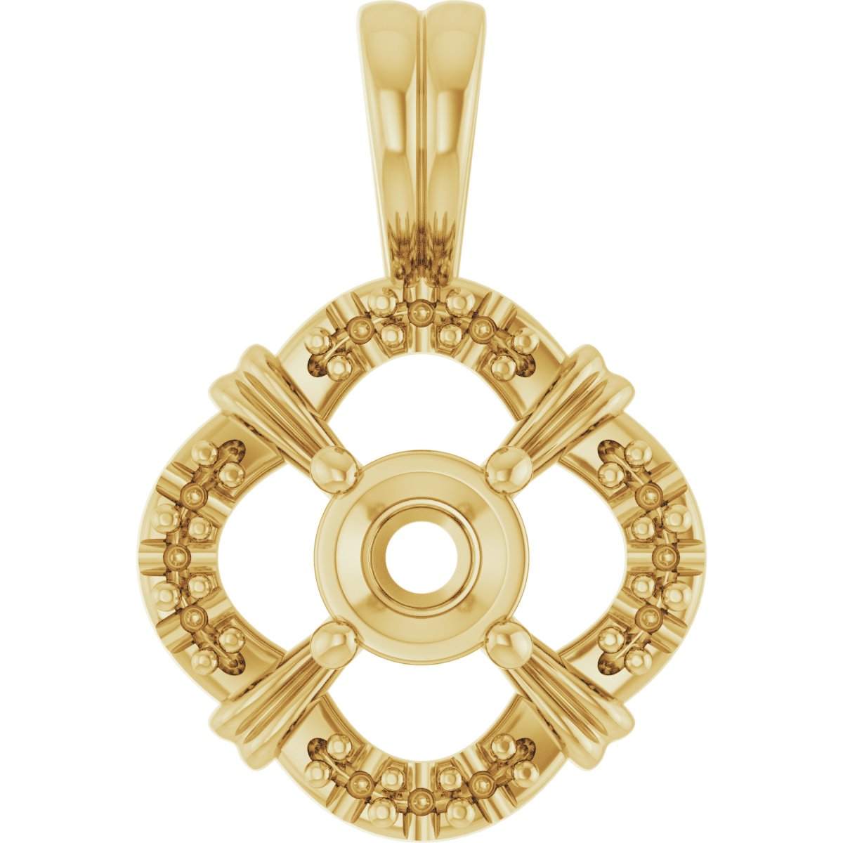 Halo-Style Pendant