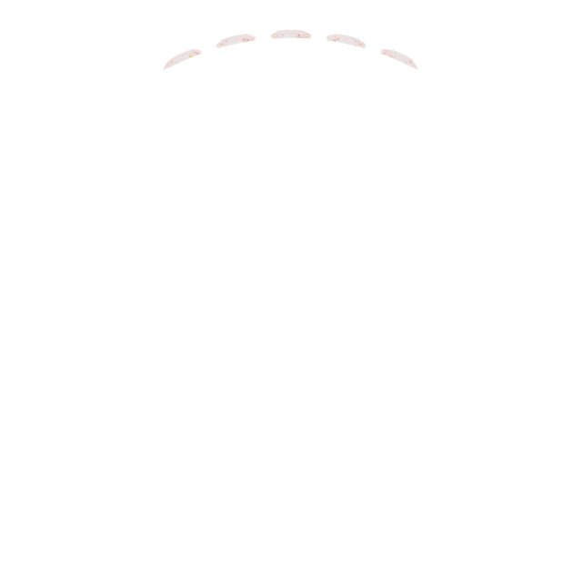 Alternative view of 1/6 CTW Natural Diamond Celtic-Inspired Anniversary Band – 14K Rose Gold