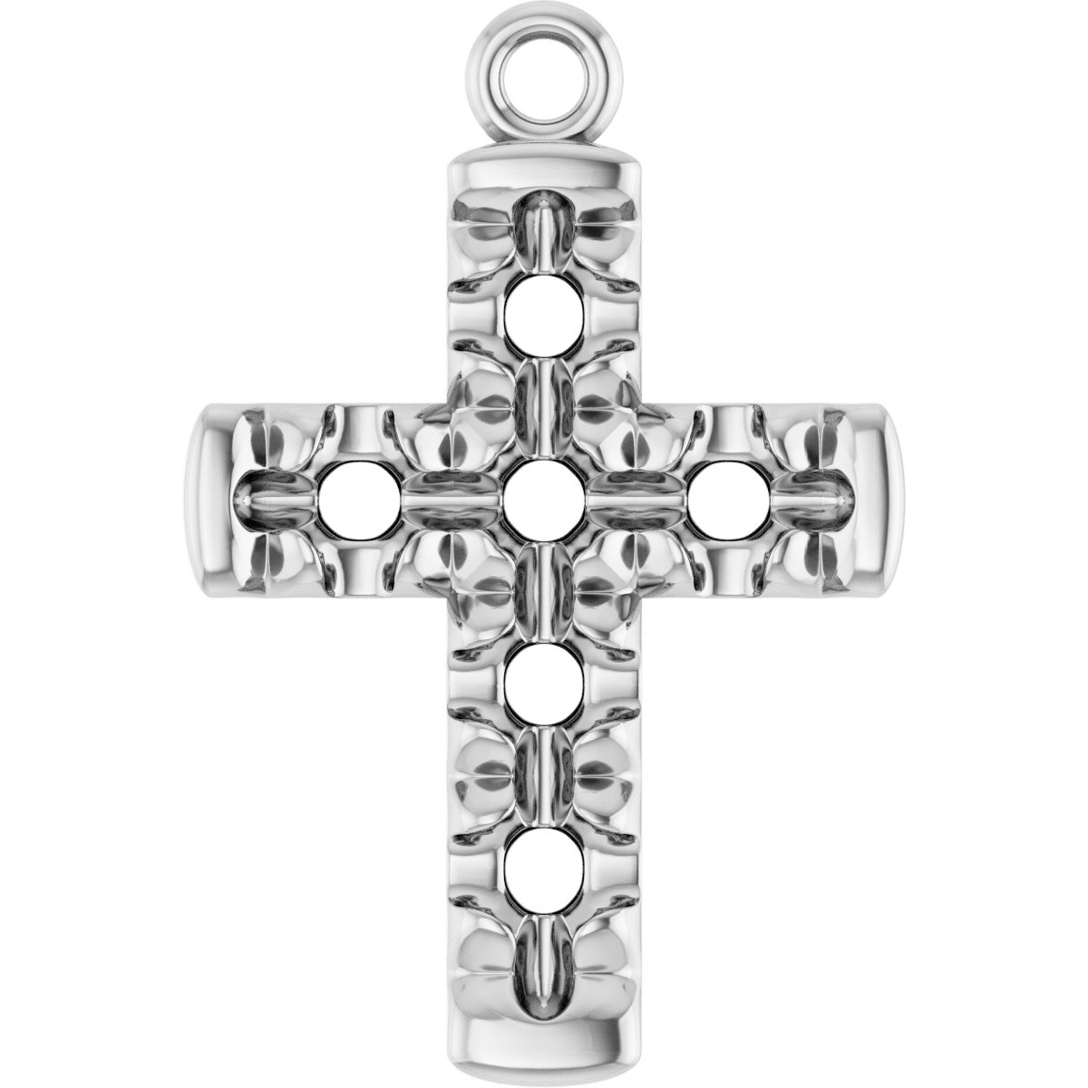 French-Set Cross Dangle
