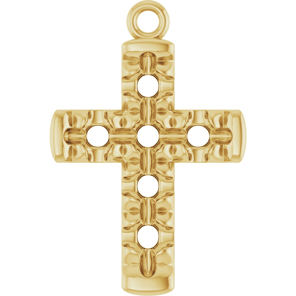 French-Set Cross Dangle