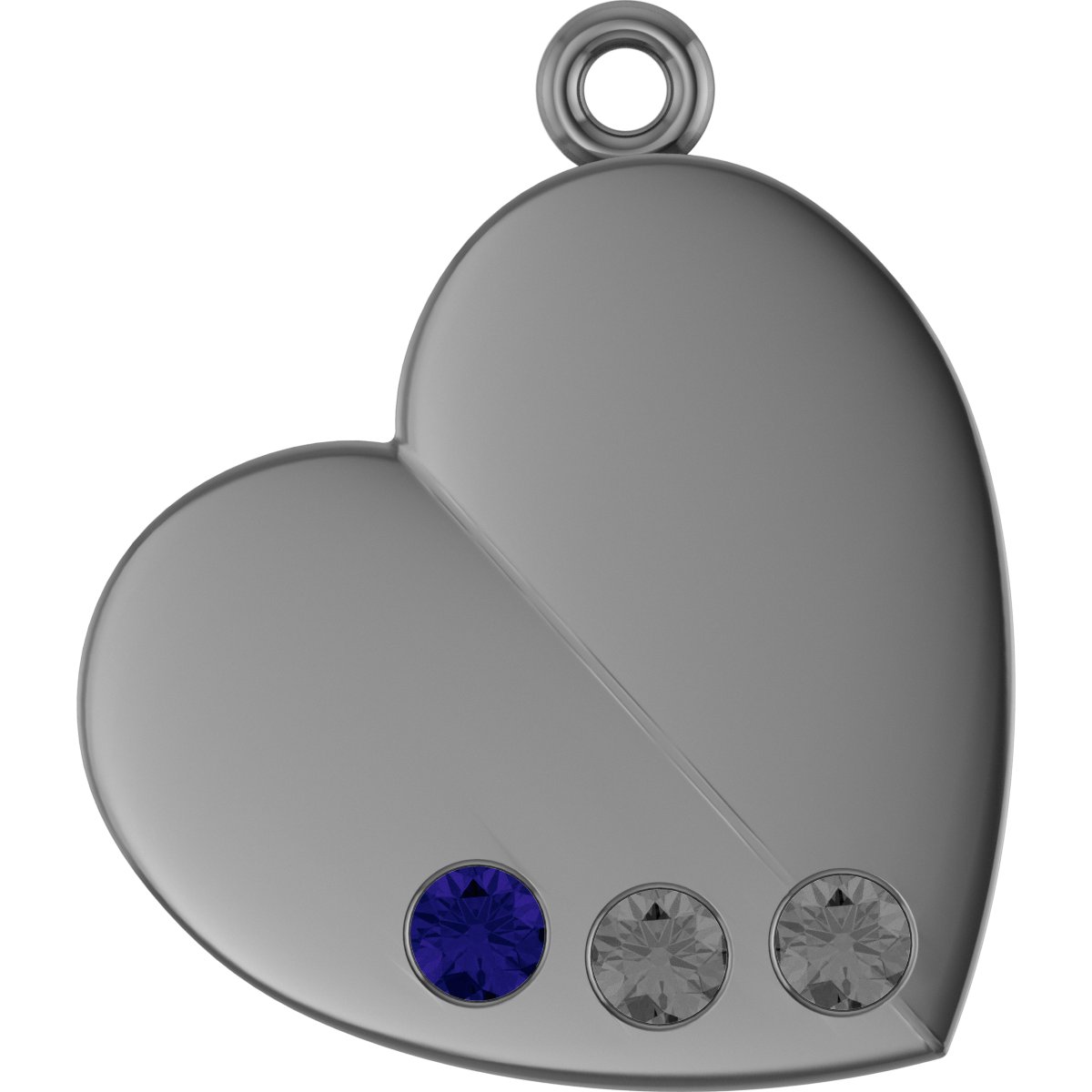 Accented Heart Dangle