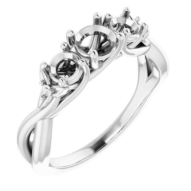 Three-Stone Engagement Ring