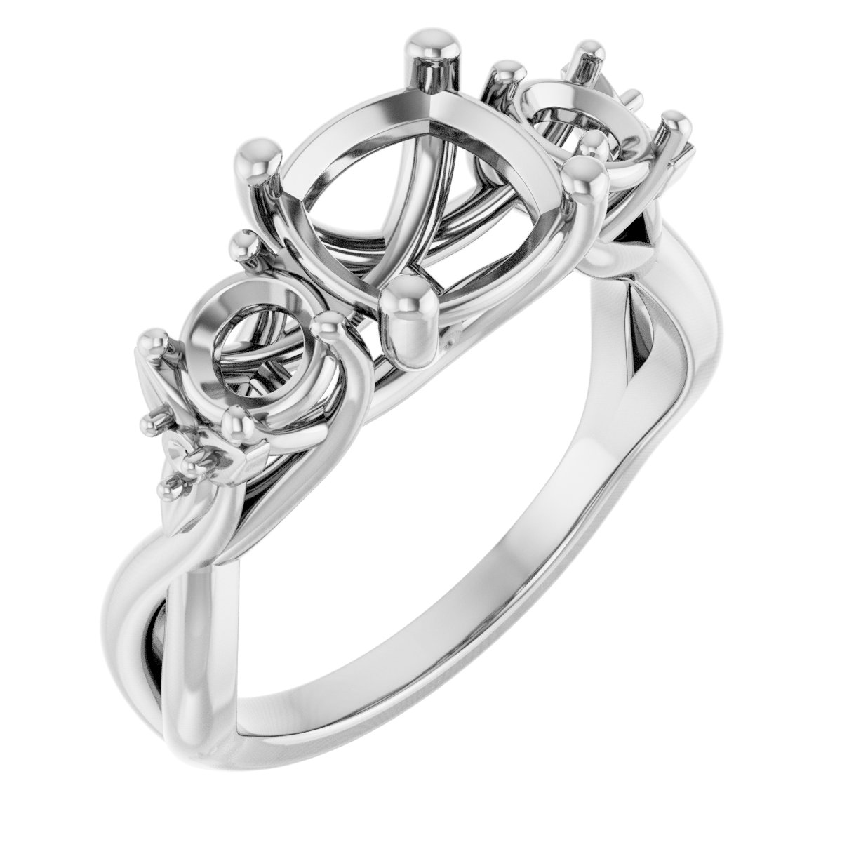 Three-Stone Engagement Ring
