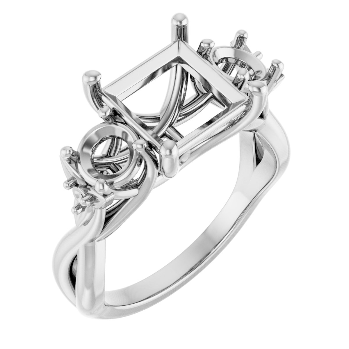 Three-Stone Engagement Ring