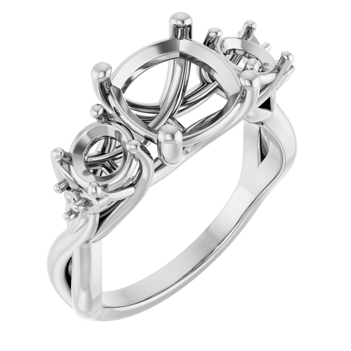 Three-Stone Engagement Ring