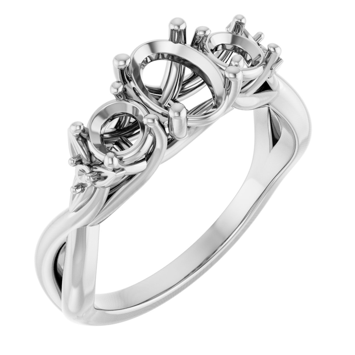 Three-Stone Engagement Ring
