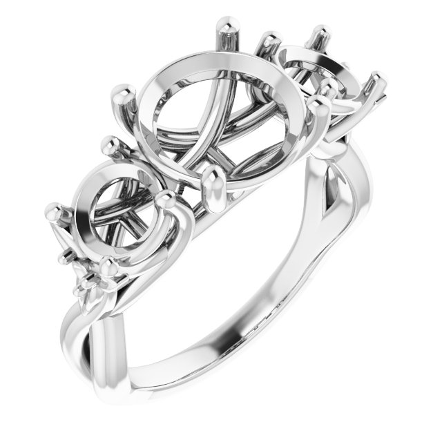 Three-Stone Engagement Ring