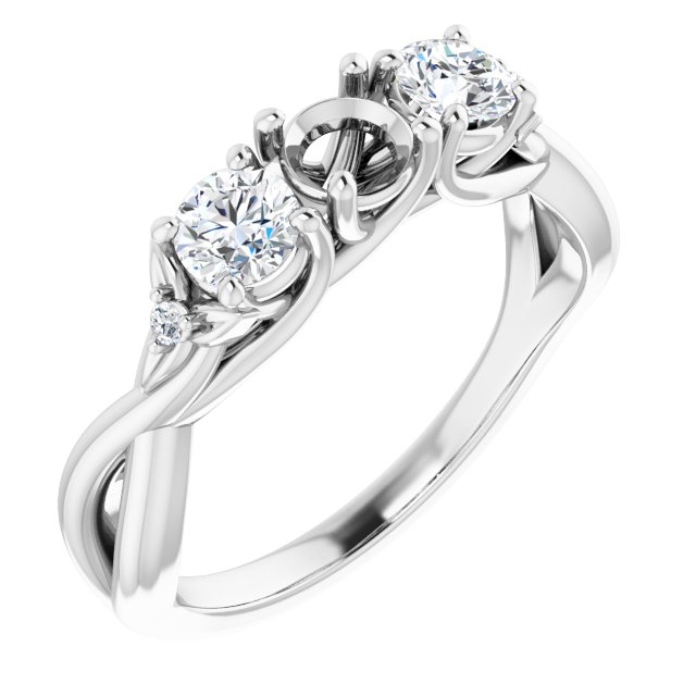 14k White Gold