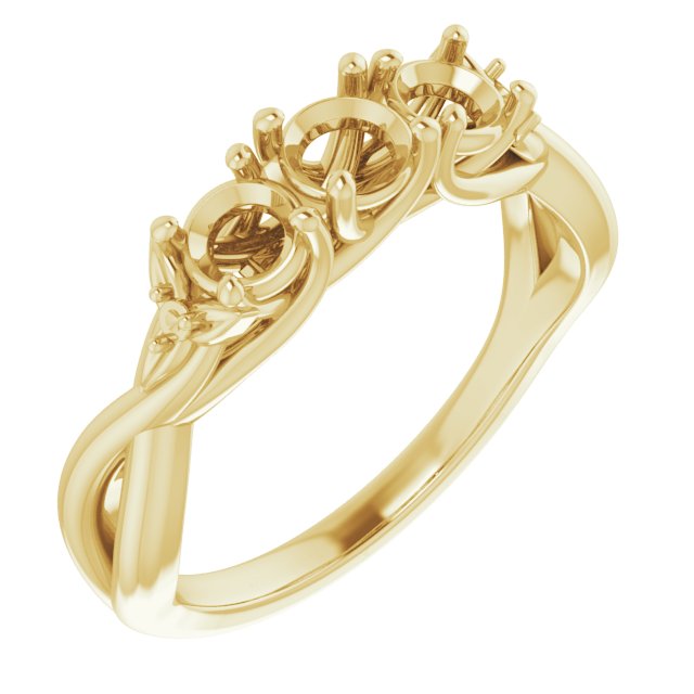 14k Yellow Gold