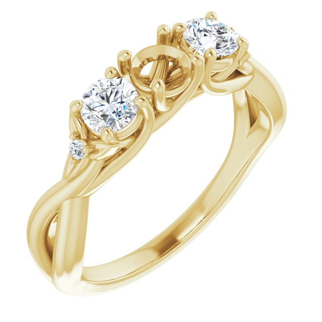 14k Yellow Gold