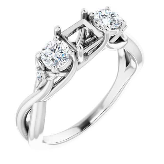 14k White Gold
