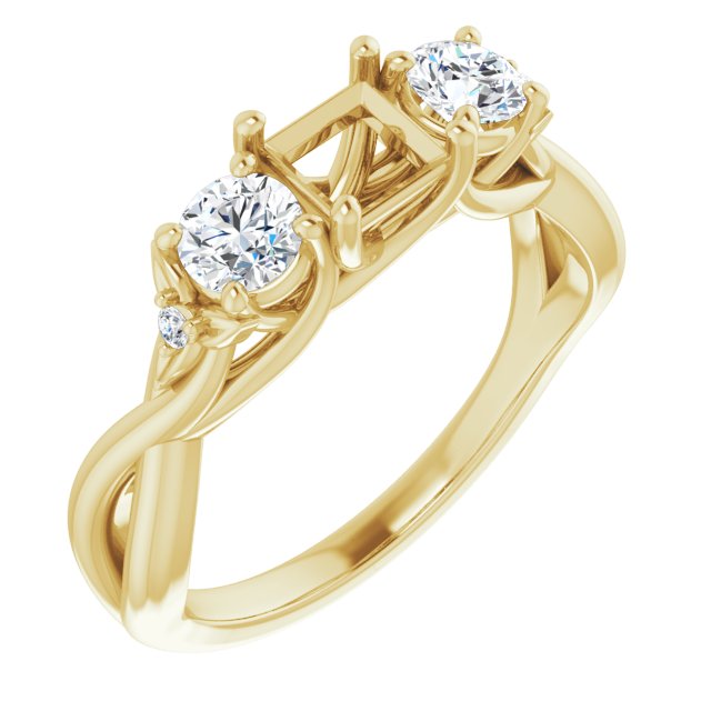 14k Yellow Gold