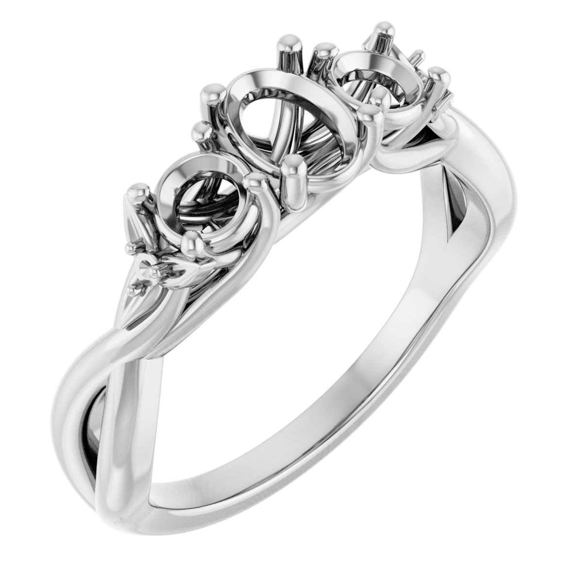Three-Stone Engagement Ring