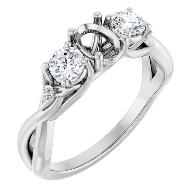 14k White Gold