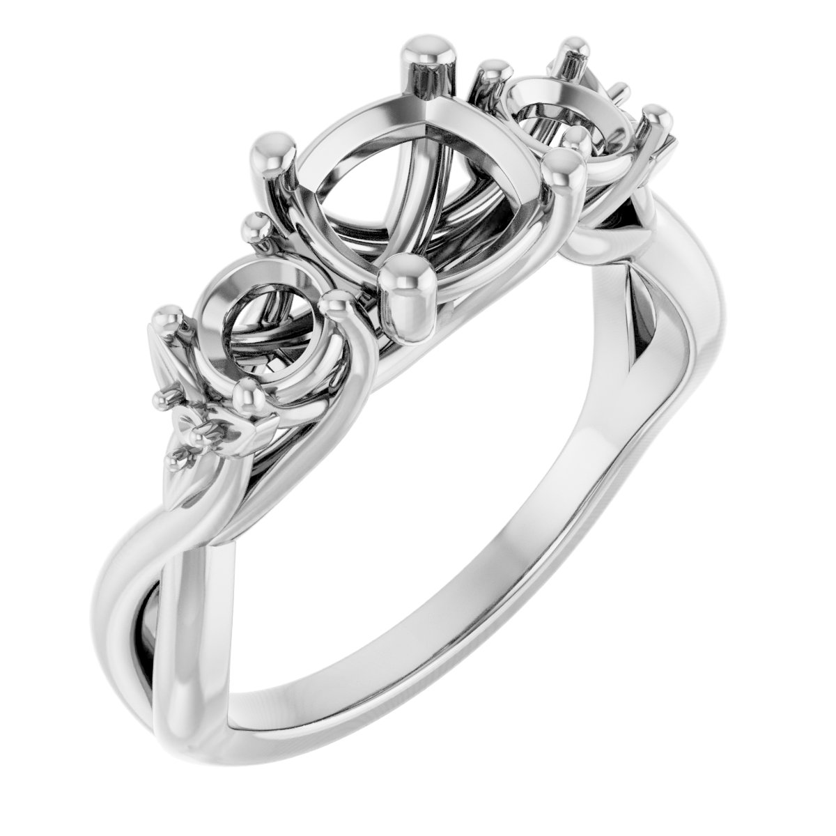 Three-Stone Engagement Ring