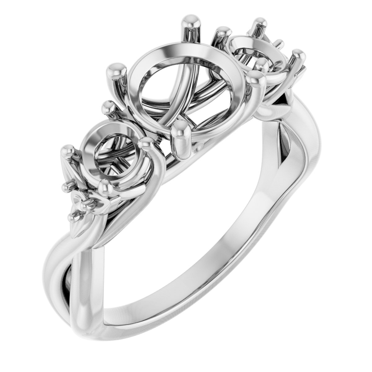 Three-Stone Engagement Ring