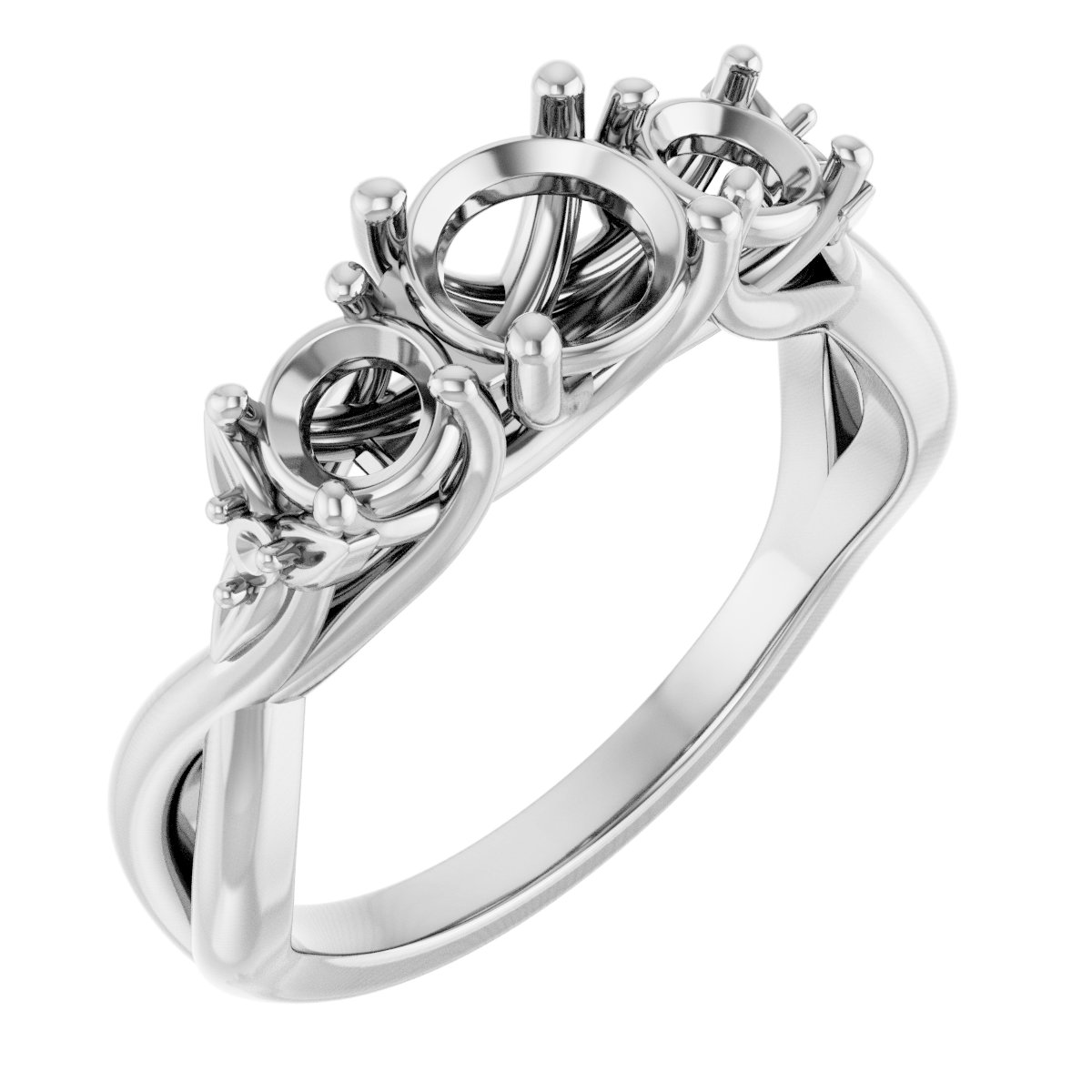 Three-Stone Engagement Ring