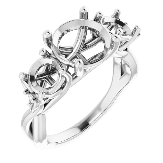 Three-Stone Engagement Ring