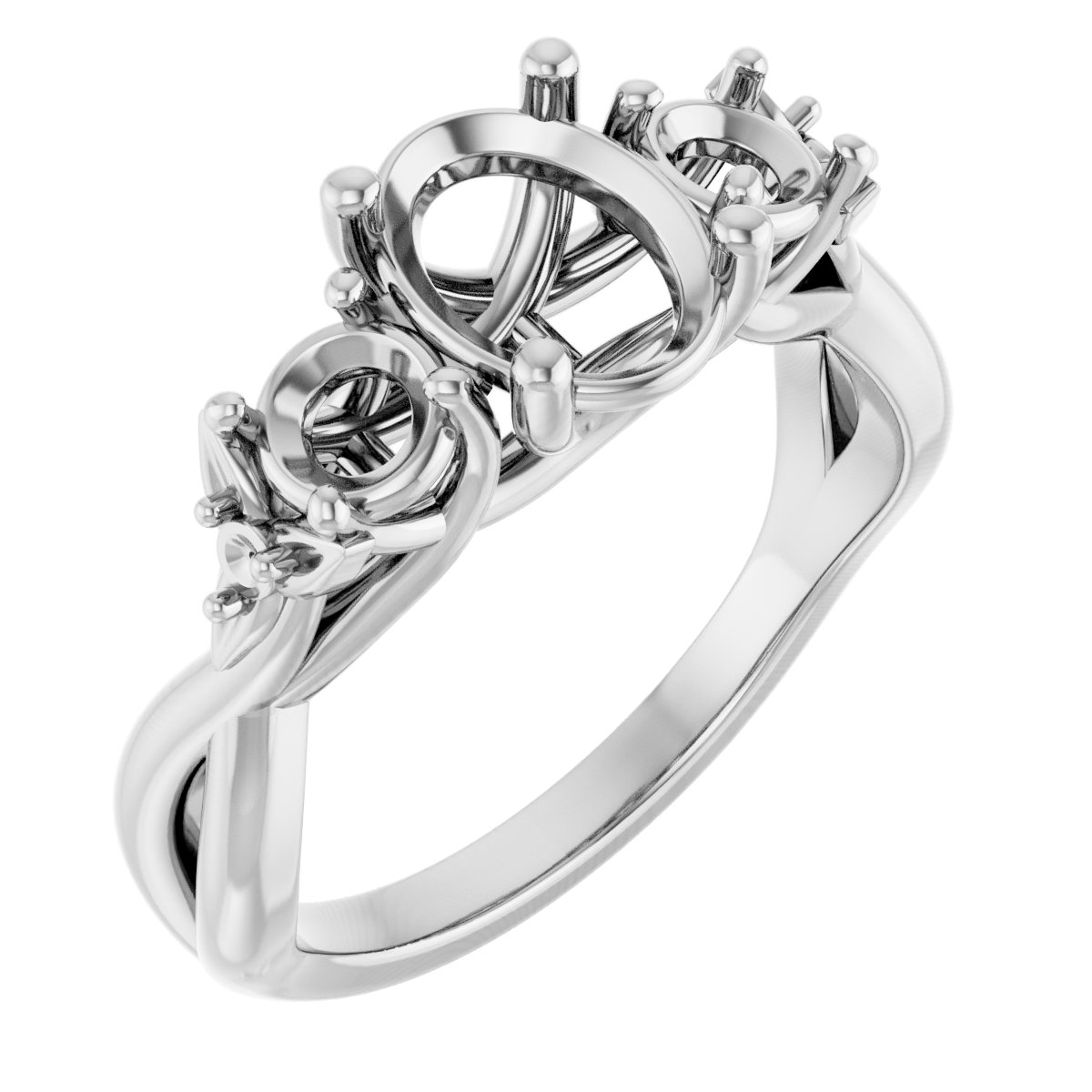 Three-Stone Engagement Ring