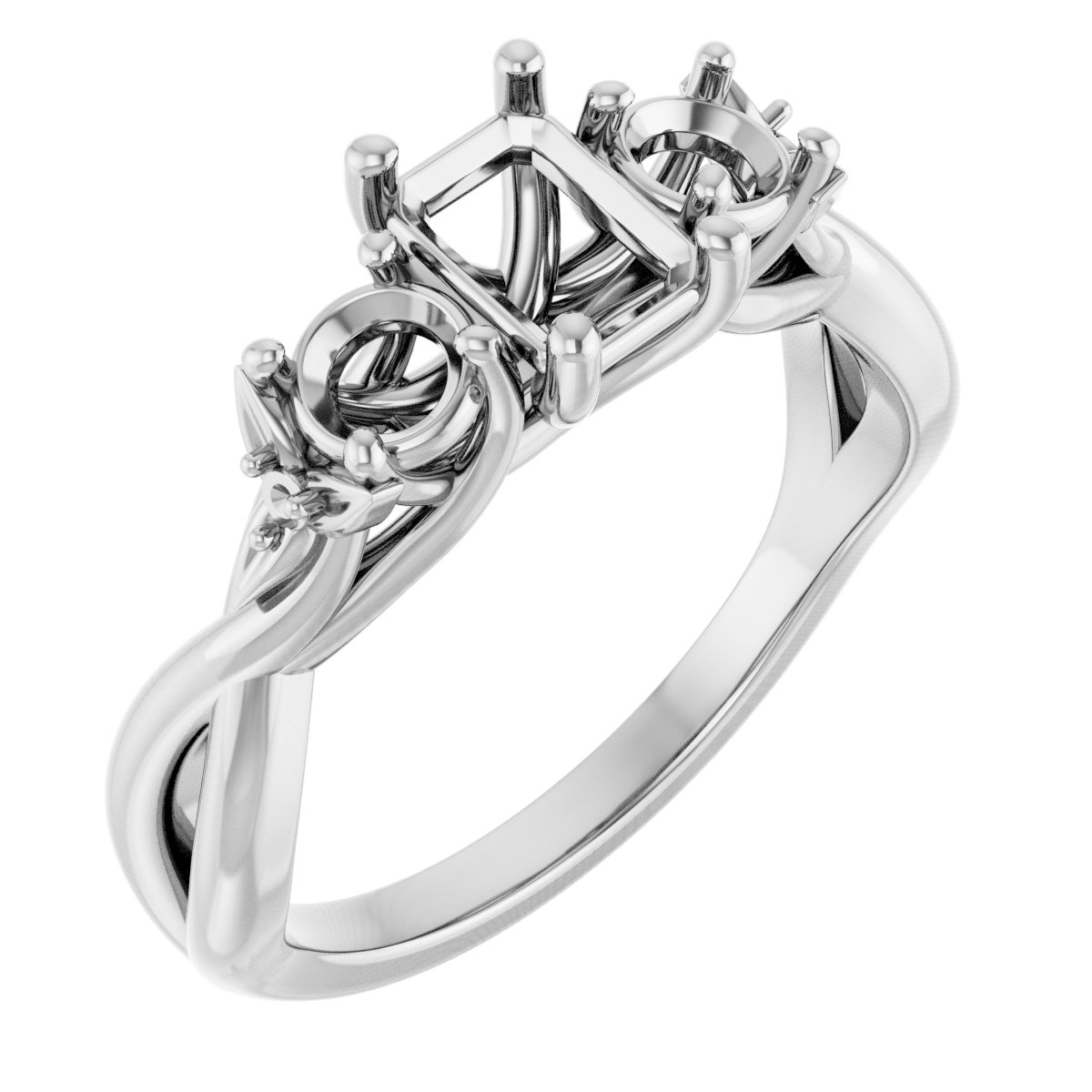Three-Stone Engagement Ring