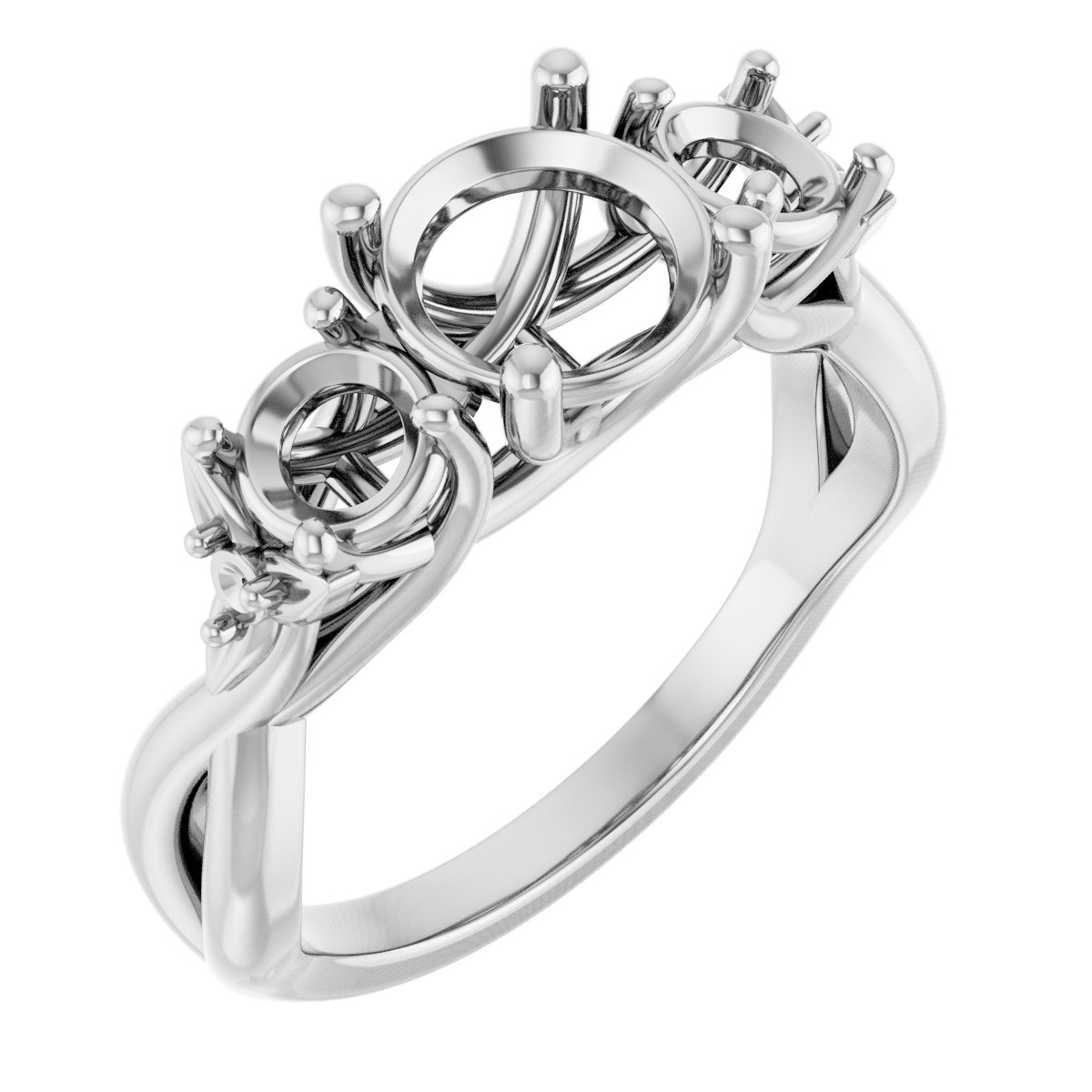 Three-Stone Engagement Ring