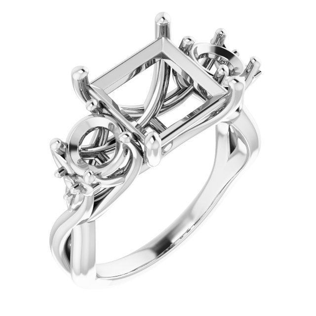 Three-Stone Engagement Ring
