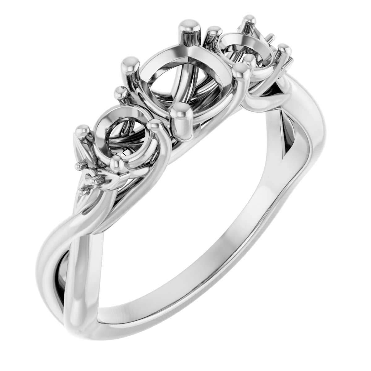 Three-Stone Engagement Ring