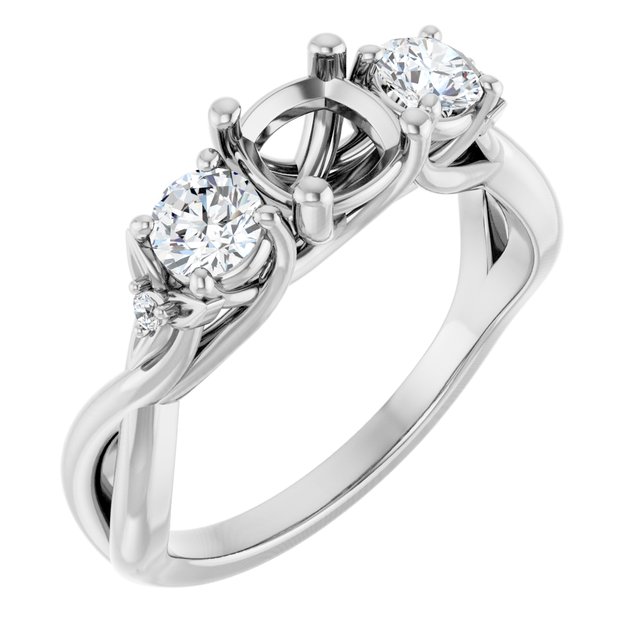 14k White Gold