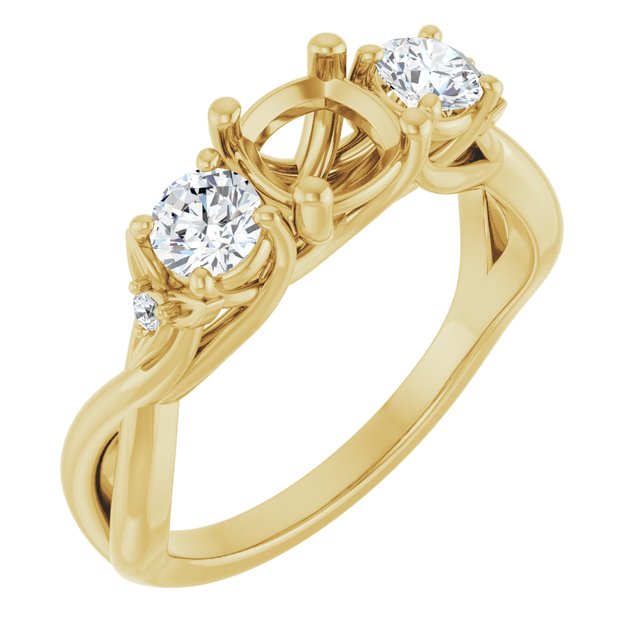 14k Yellow Gold