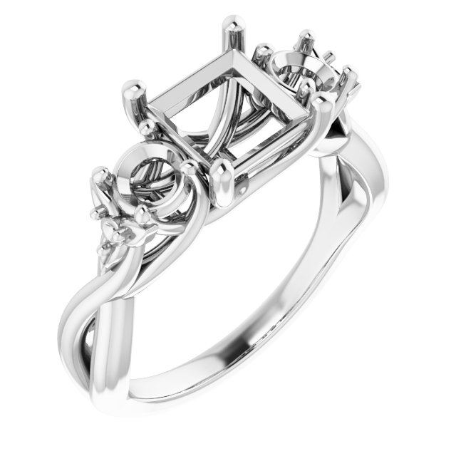 Three-Stone Engagement Ring
