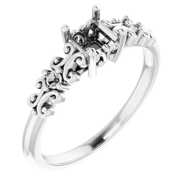 14k White Gold