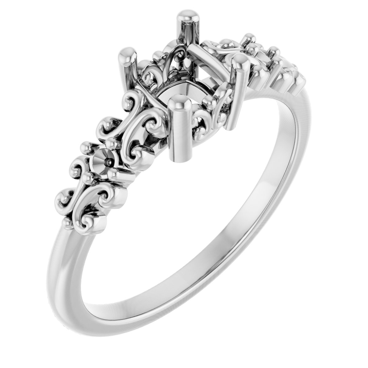 14k White Gold