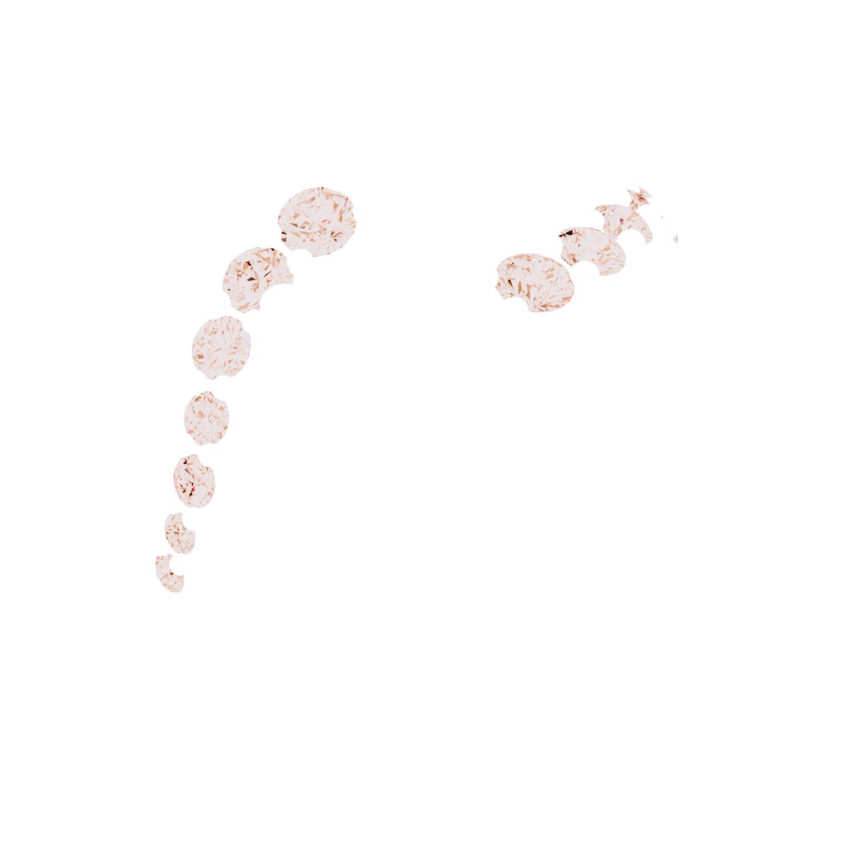 Two-Stone Bypass Engagement Ring or Band