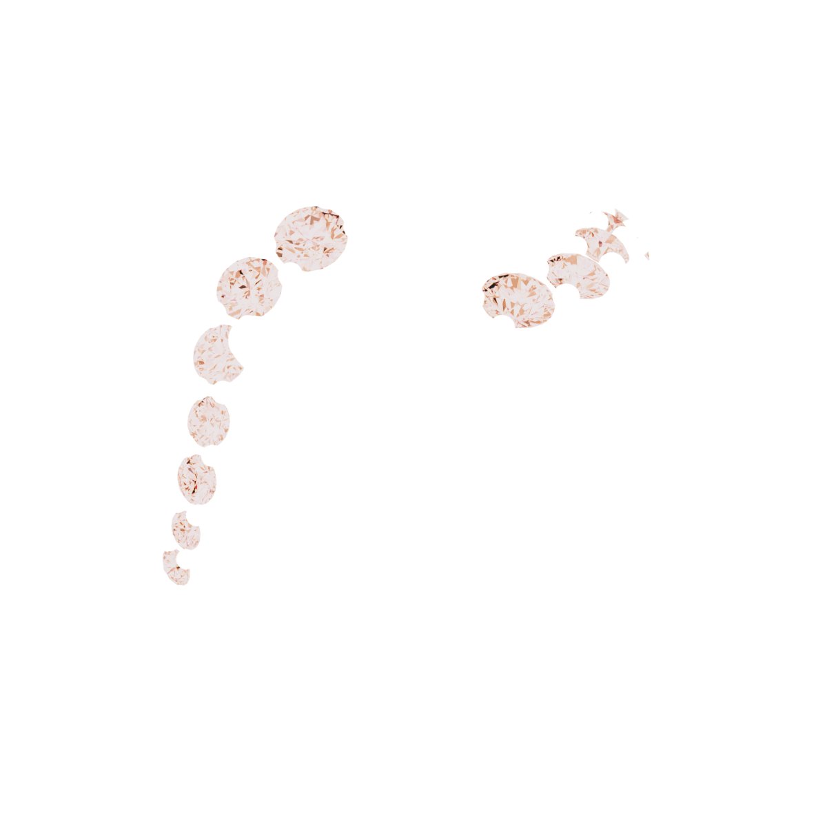 Two-Stone Bypass Engagement Ring or Band