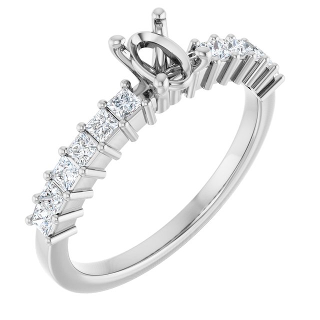 14k White Gold