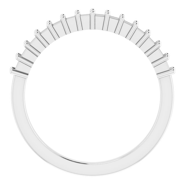 Band Mounting for 7x5 mm Oval Ring view 2