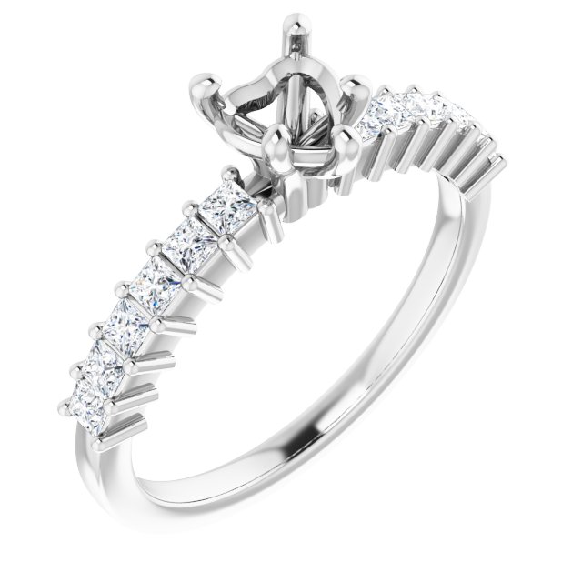 14k White Gold