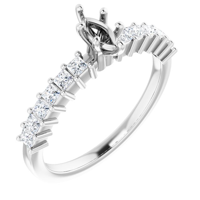 14k White Gold