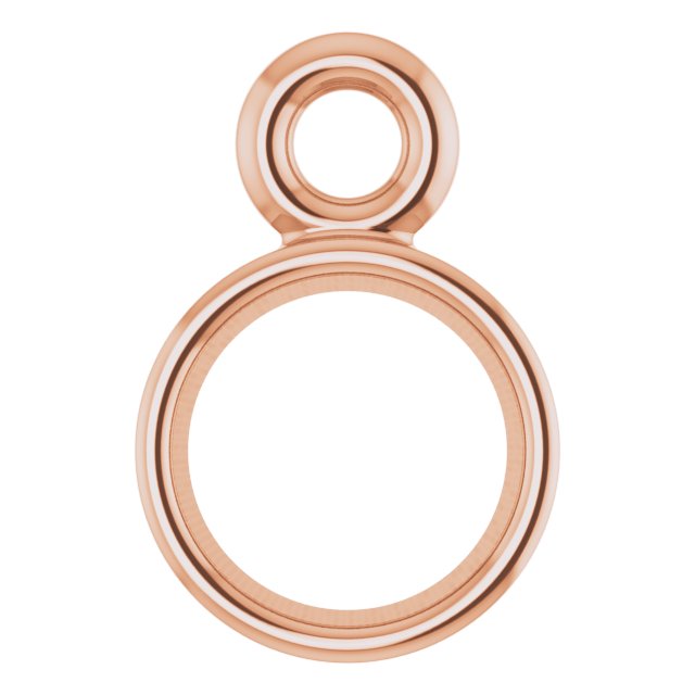 Bezel-Set Dangle