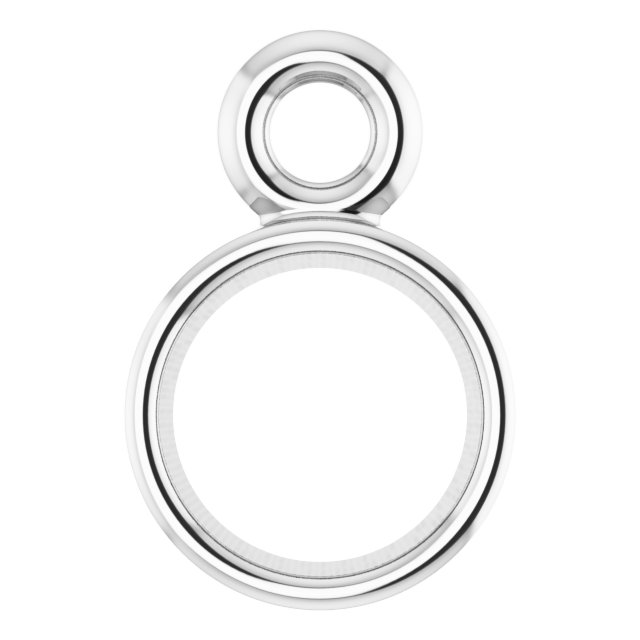 Bezel-Set Dangle