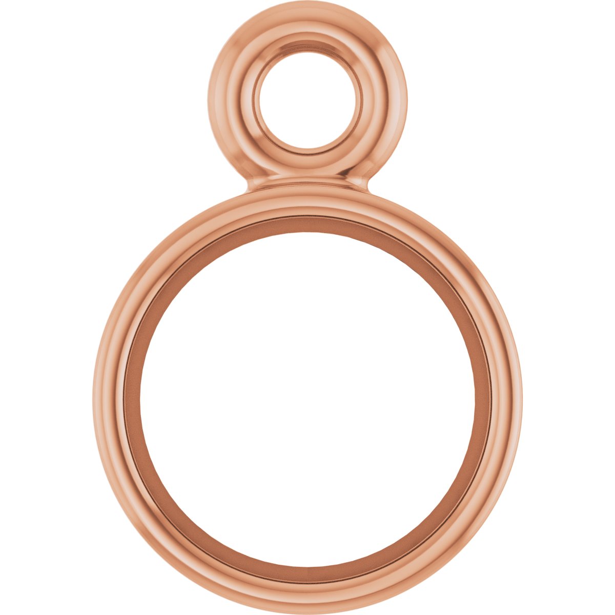 Bezel-Set Dangle