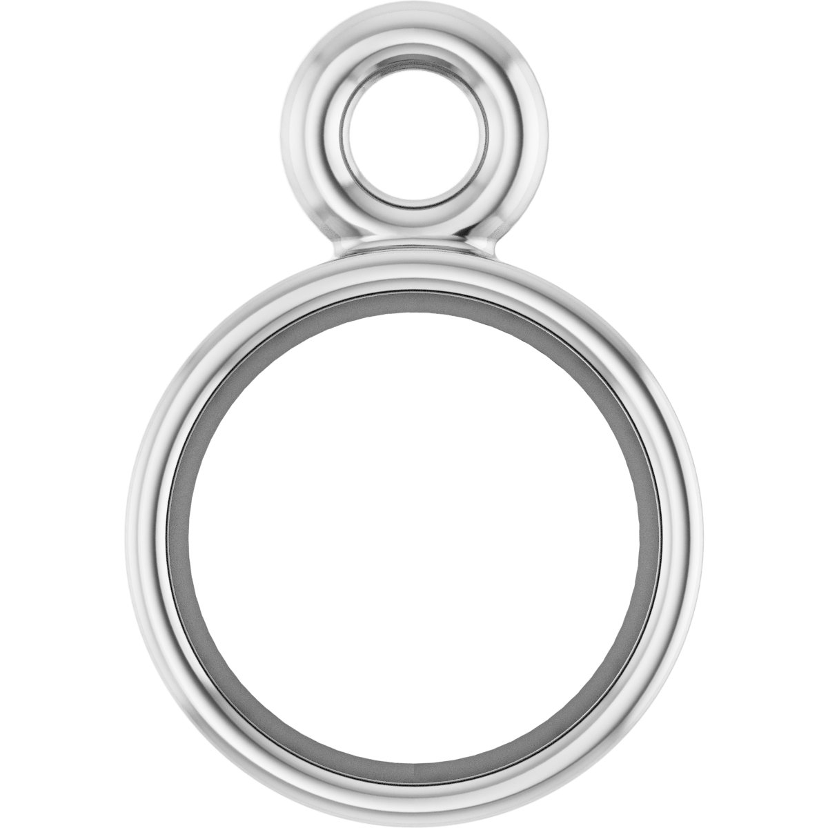 Bezel-Set Dangle