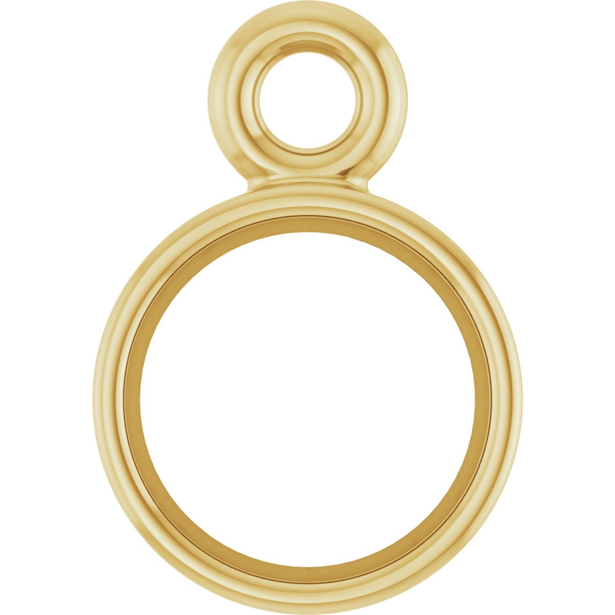 Bezel-Set Dangle