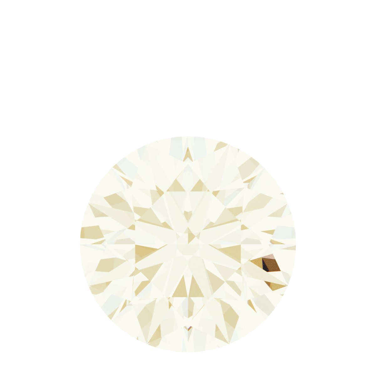 Round Bezel-Set Dangle