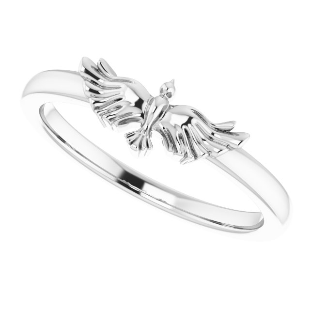 Holy Spirit Dove Ring view 5