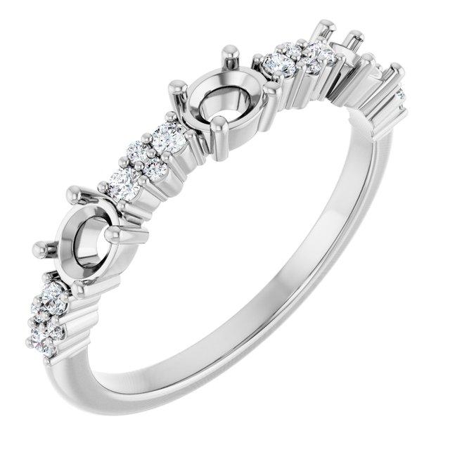 14k White Gold