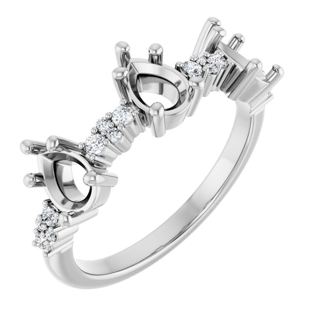 14k White Gold