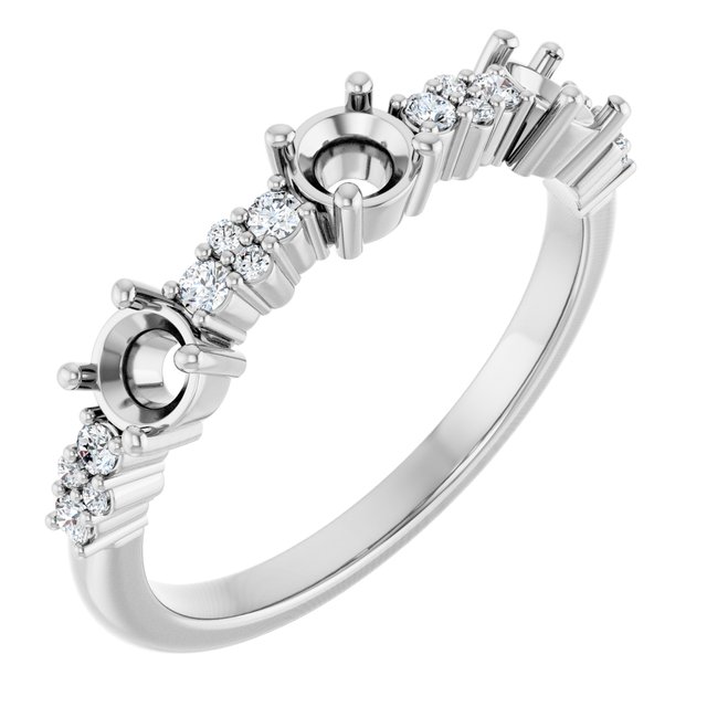 14k White Gold