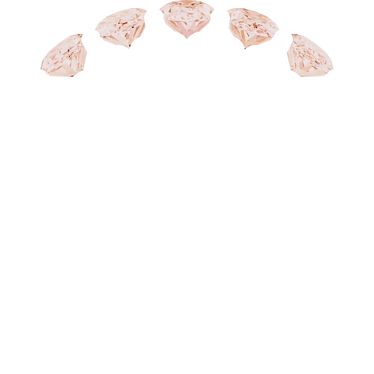 Alternative view of 1 7/8 CTW Lab-Grown Diamond Anniversary Band – 14K Rose Gold